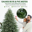 Árvore de Natal com Controle Remoto + Bônus 132 Enfeites