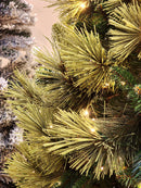 Árvore Pinheiro Colorado 2m • 1000 Galhos • 300 LEDs Warm Bivolt