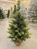 Árvore de Natal Pinheiro Realista 60cm 68 Galhos