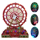 Roda Gigante Natalina Parque De Diversoes Vila Natalina Vermelho