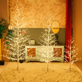 Árvore de Natal Encantadora com LEDs Warm – A Adição Ideal para Seu Natal Mágico