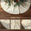 Saia de Árvore de Natal Tricotada Elegante 62, 72 e 82cm