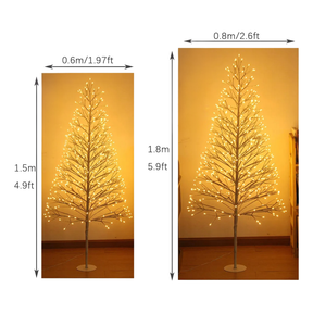 Árvore Cintilantes LEDs Embutida - Ideal para sua Decoração ✨