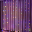 Cortina com LEDs e Controle Remoto - 8 Modos de Luz -  Para Decoração de Ambientes e Eventos