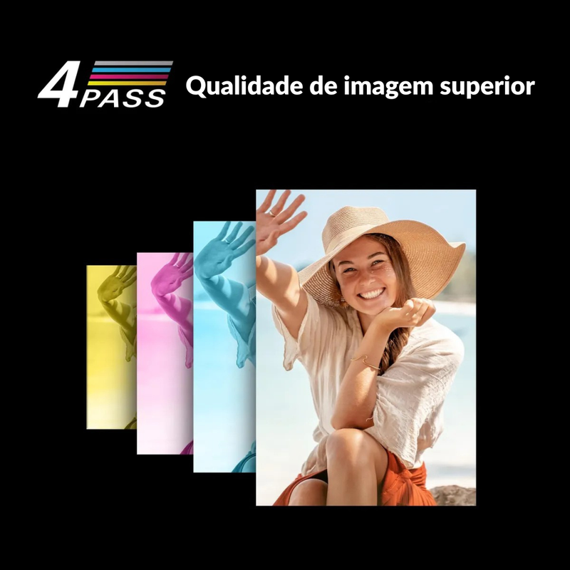 Impressora Fotográfica Kodak Era Plus 4pass Portátil - Android e iPhone
