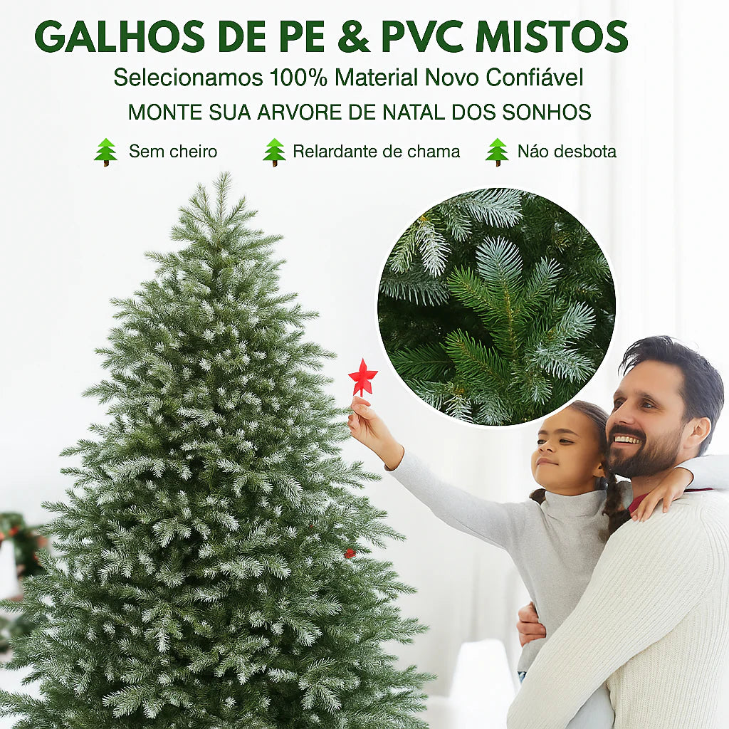 Transforme Seu Natal: Árvore Mágica com Controle na Palma da Mão!