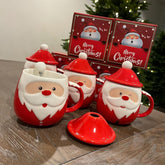 Caneca Noel com Tampa e Colher
