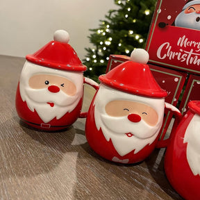 Caneca Noel com Tampa e Colher