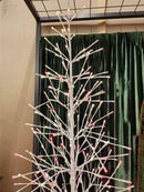 Árvore de LED 1,70m • 360 LEDs Vermelho e Branco • Bivolt