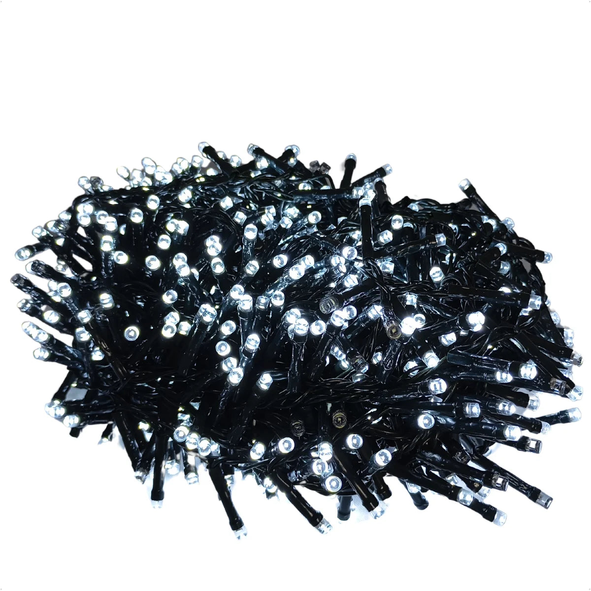 Pisca Festão 1000 LEDs Quentes com Estrobo Branco Frio - 50m/80m, Bivolt, Uso Interno e Externo