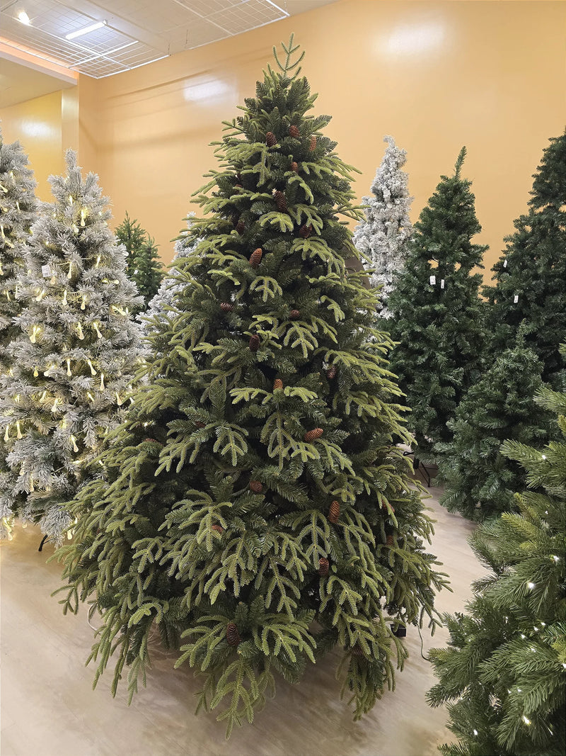 Árvore de Natal Pinheiro Super Realista Santorini 2,10m 4428 Galhos – Pré-Venda 2025
