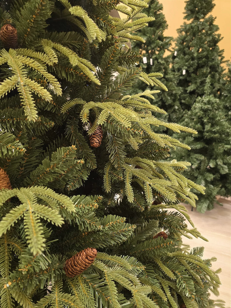 Árvore de Natal Pinheiro Super Realista Santorini 2,10m 4428 Galhos – Pré-Venda 2025
