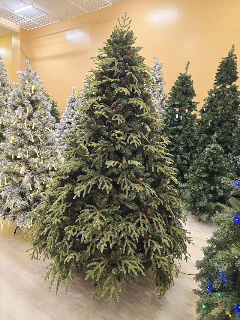 Árvore de Natal Pinheiro Super Realista Santorini 2,10m 4428 Galhos – Pré-Venda 2025