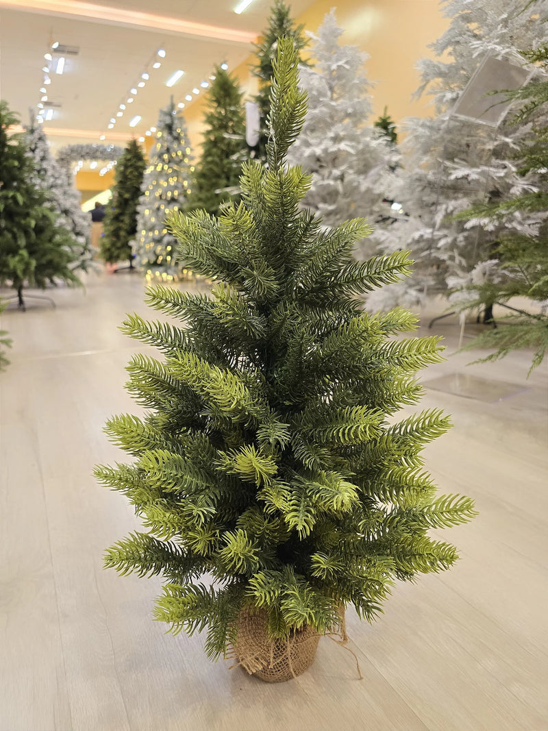 Árvore de Natal Pinheiro Realista 60cm 68 Galhos – Pré-Venda 2025